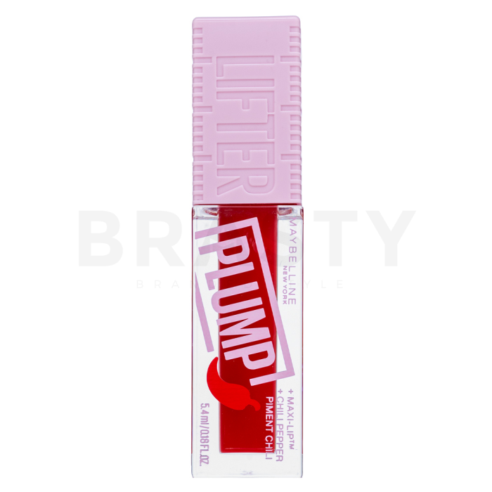 Maybelline Lifter Plump lesk na rty 004 Red Flag 5,4 ml