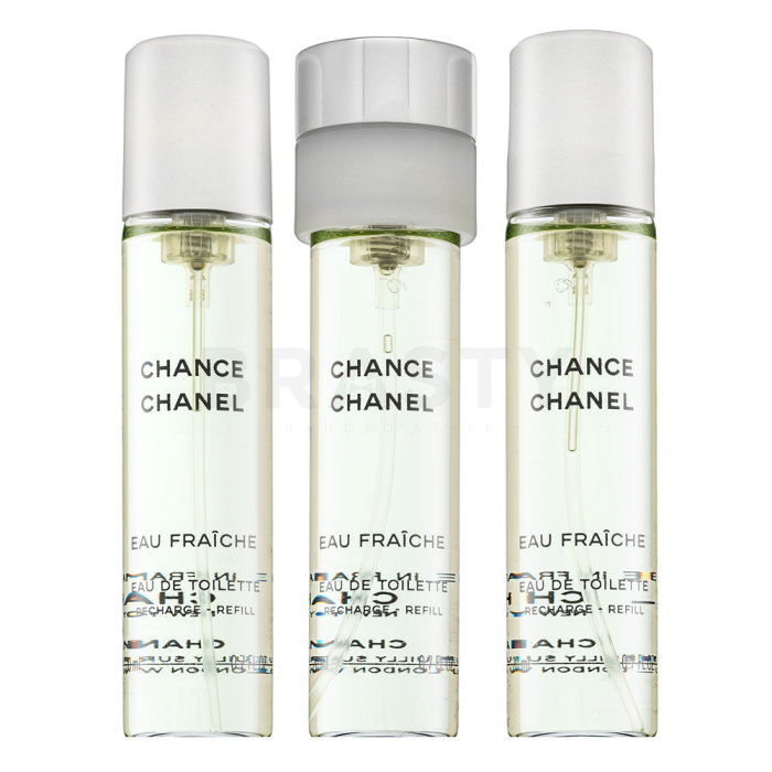 Chanel Chance Eau Fraiche - Refill toaletná voda pre ženy 3 x 20 ml