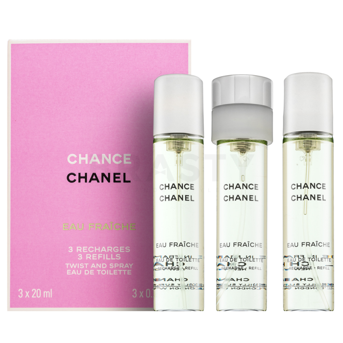 Chanel Chance Eau Fraiche - Refill toaletná voda pre ženy 3 x 20 ml