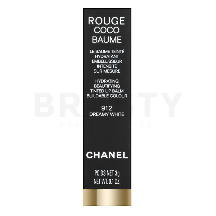 Chanel Rouge Coco Baume Bálsamo para labios 912 Dreamy White 3 g