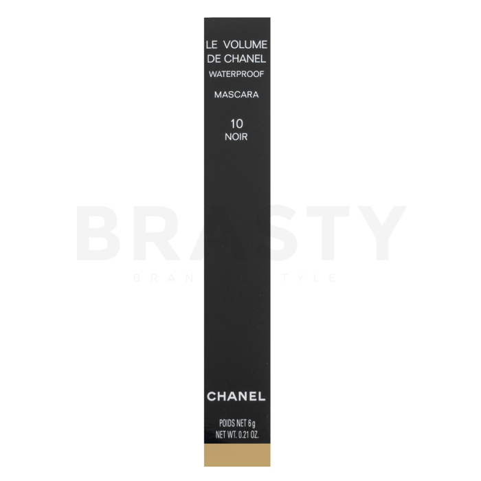 Chanel Le Volume de Chanel Waterproof voděodolná řasenka pro objem 10 Noir 6 ml