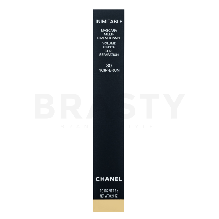 Chanel Inimitable Mascara řasenka pro prodloužení a natočení řas 30 Noir Brun 6 g