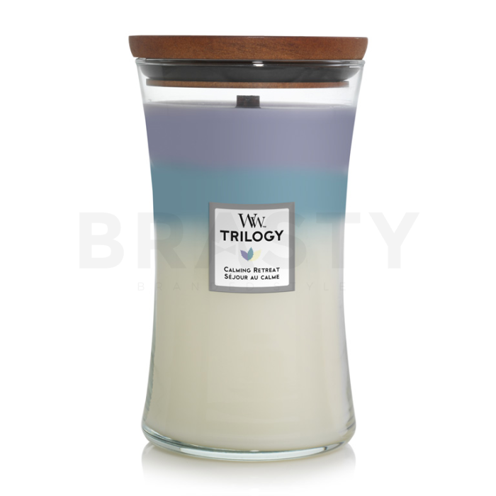 Woodwick Calming Retreat illatos gyertya 610 g
