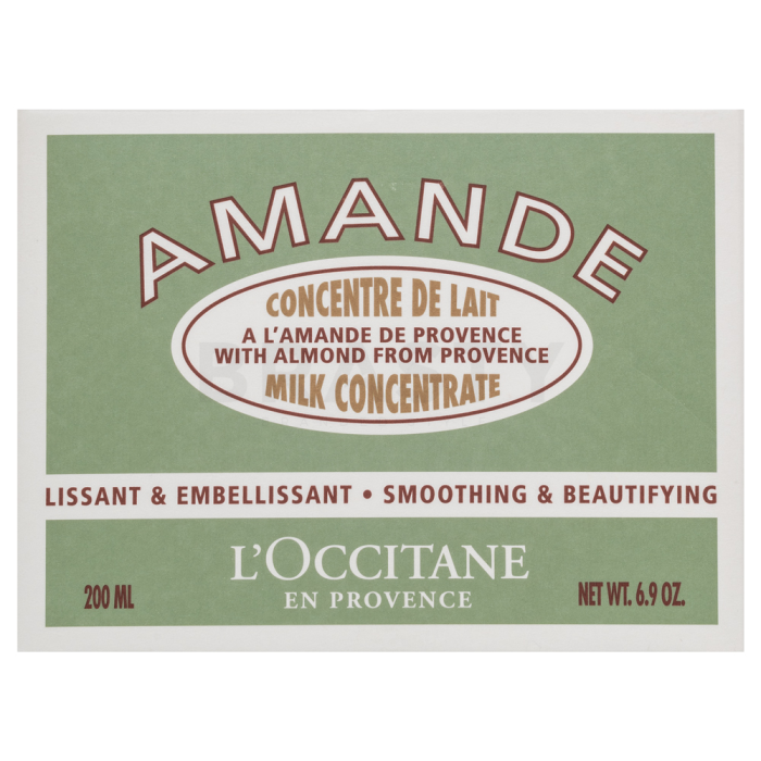 L'Occitane Amande testápoló Smoothing and Beautifying Milk Concentrate 200 ml