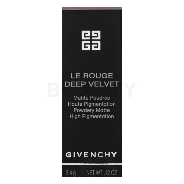 Givenchy Le Rouge Deep Velvet Lipstick šminka z matirnim učinkom 42 Violet Velours 3,4 g