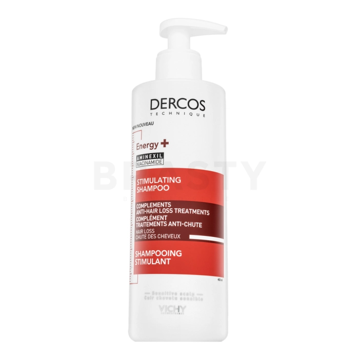 Vichy Dercos Stimulating Shampoo erősítő sampon ritkuló hajra 400 ml