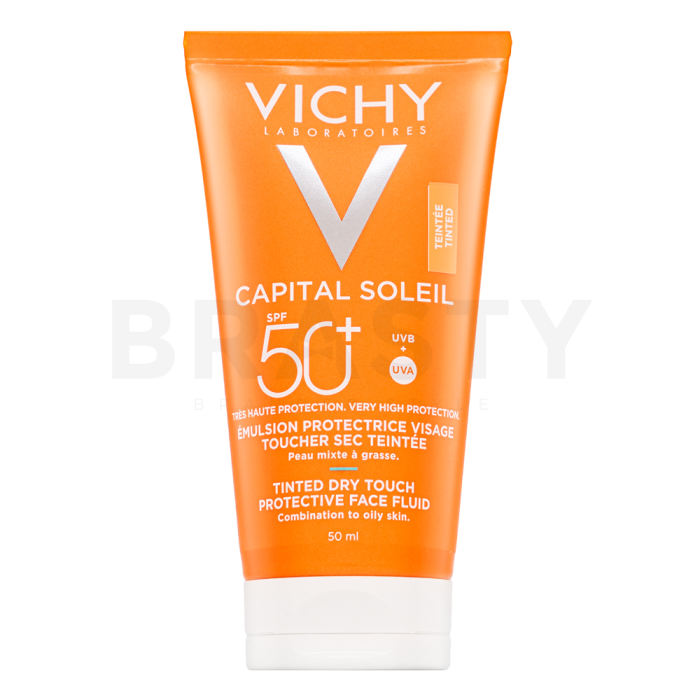 Vichy Capital Soleil fluid za sunčanje Tinted Dry Touch Face Fluid SPF50 50 ml