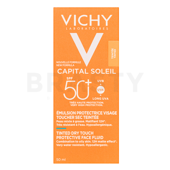 Vichy Capital Soleil fluid za sunčanje Tinted Dry Touch Face Fluid SPF50 50 ml