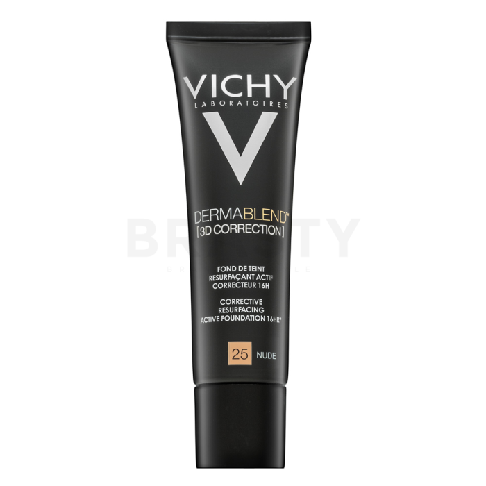 Vichy Dermablend 3D Correction langanhaltendes Make-up für Unregelmäßigkeiten der Haut 25 Nude 30 ml
