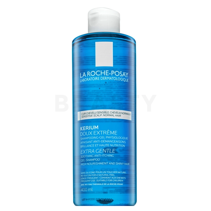 La Roche-Posay Kerium Extra Gentle Physiological Gel-Shampoo Stärkungsshampoo für empfindliche Kopfhaut 400 ml