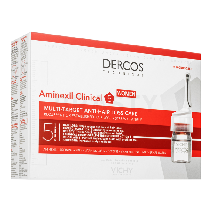 Vichy Dercos Aminexil Clinical 5 hajkúra hajhullás ellen 21x6 ml