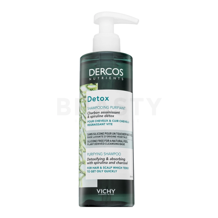 Vichy Dercos Detox Purifying Shampoo šampon za globinsko čiščenje za oslabljene lase 250 ml