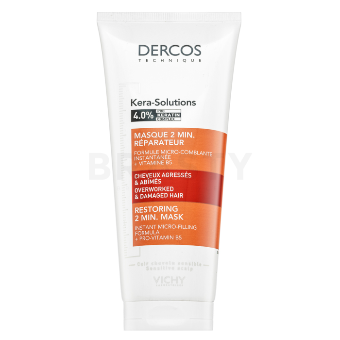Vichy Dercos Kera-Solutions Restoring 2min Mask maschera per capelli molto danneggiati 200 ml
