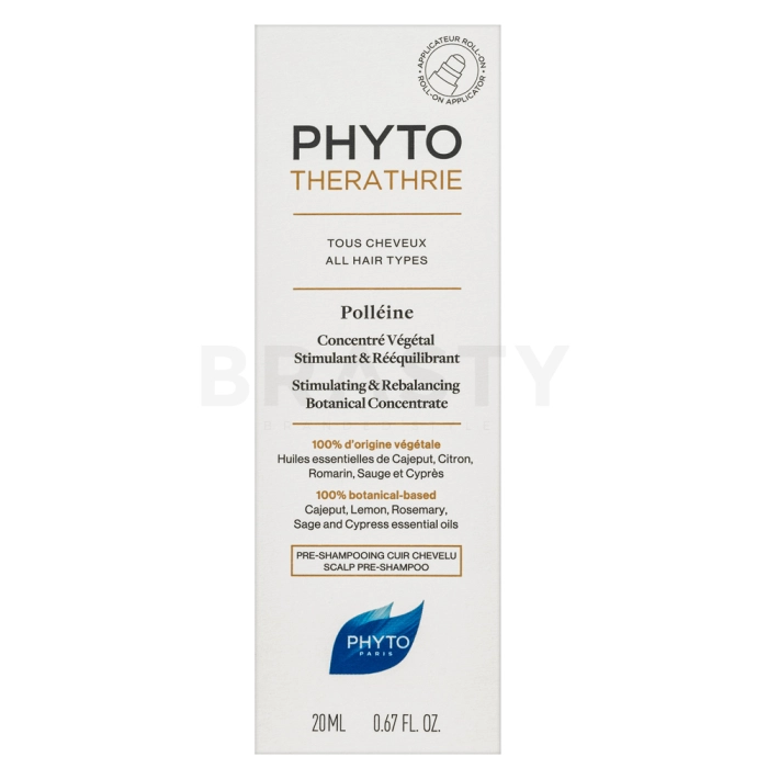 Phyto PhytoTherathrie Stimulating & Rebalancing Botanical Concentrate skoncentrowana pielęgnacja regeneracyjna do wszystkich rodzajów włosów 20 ml