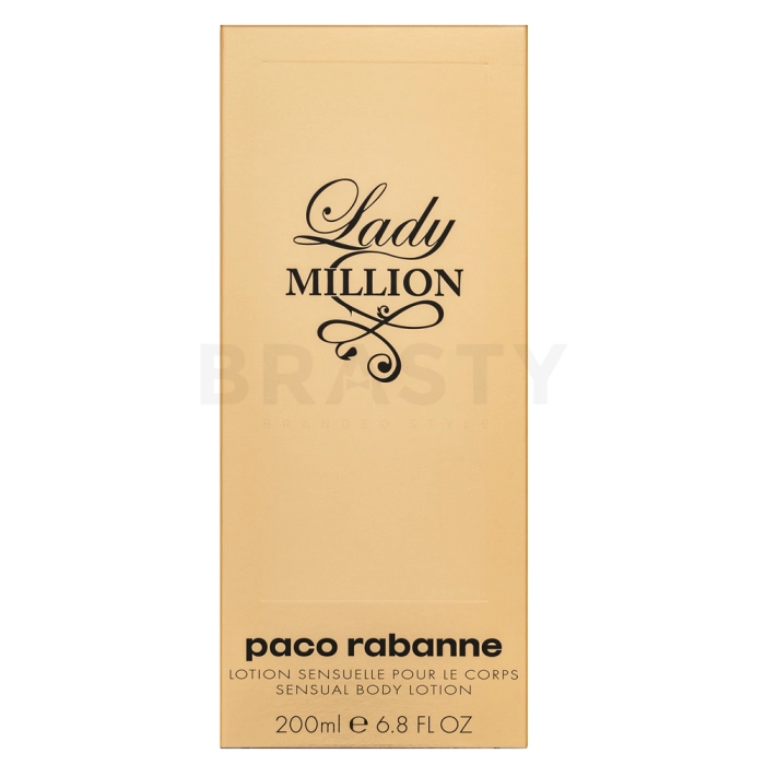 Paco Rabanne Lady Million mleczko do ciała dla kobiet 200 ml