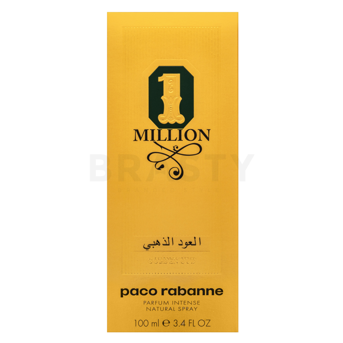 Paco Rabanne 1 Million Golden Oud czyste perfumy dla mężczyzn 100 ml