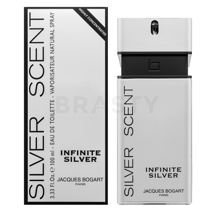 Jacques Bogart Silver Scent Infinite Silver Eau de Toilette férfiaknak 100 ml