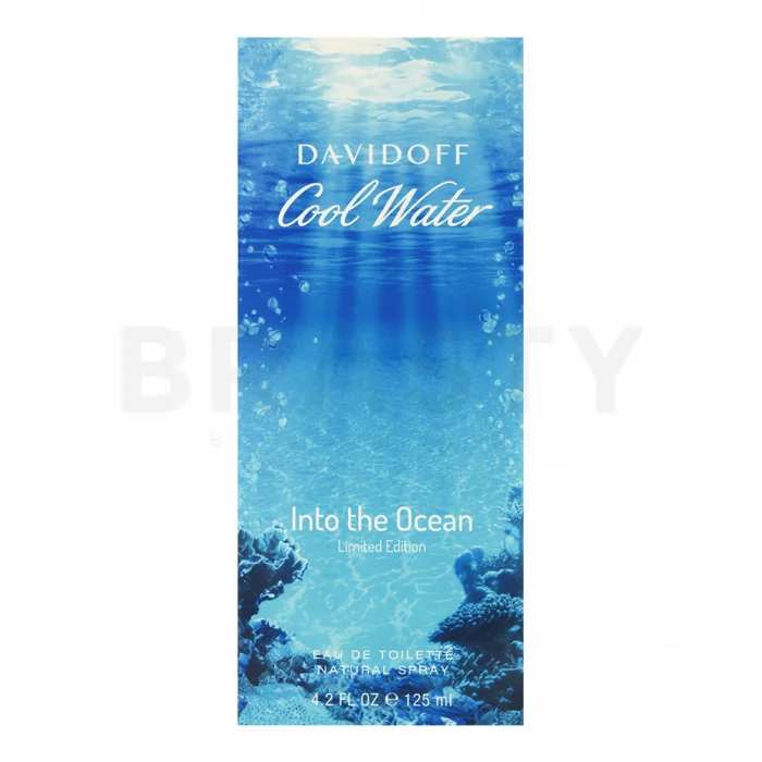 Davidoff Cool Water Man Into The Ocean Eau de Toilette bărbați 125 ml