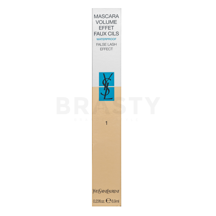 Yves Saint Laurent Mascara Volume Effet Faux Cils Waterproof mascara impermeabile per l'estensione delle ciglia e volume 01 Charcoal Black 6,9 ml