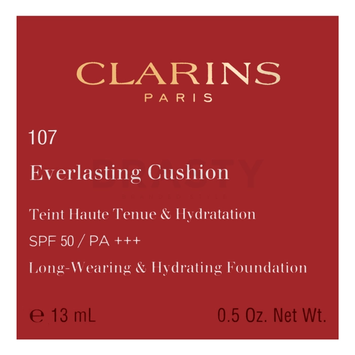 Clarins Everlasting Cushion Foundation podkład o przedłużonej trwałości 107 Beige 13 ml