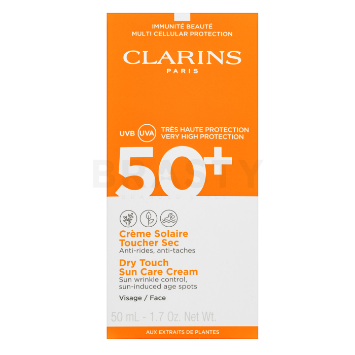 Clarins Sun Care krema za sunčanje Cream For Face SPF 50 50 ml