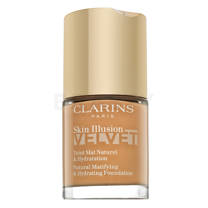 Clarins Skin Illusion Velvet Natural Matifying & Hydrating Foundation tekoča ličila z matirnim učinkom 107C Beige 30 ml