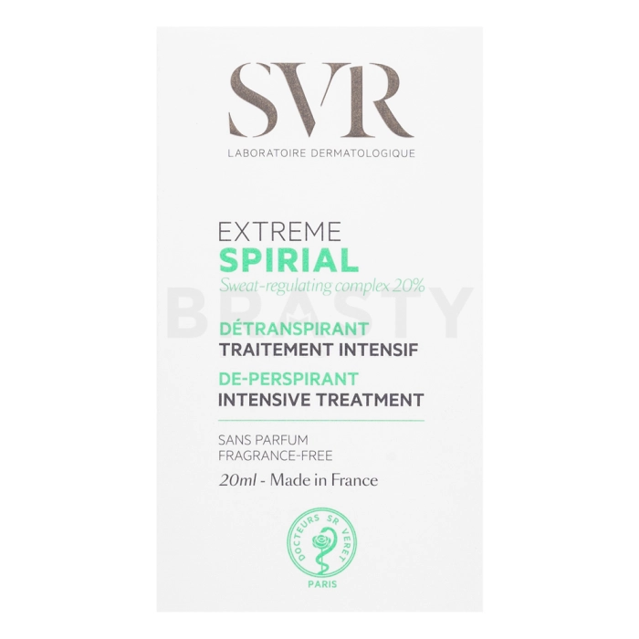 SVR Spirial Antitranspirant Extreme Intensive De-Perspirant Treatment 20 ml