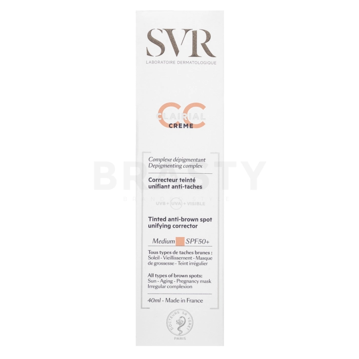 SVR Clairial CC room CC Créme SPF50+ Medium 40 ml