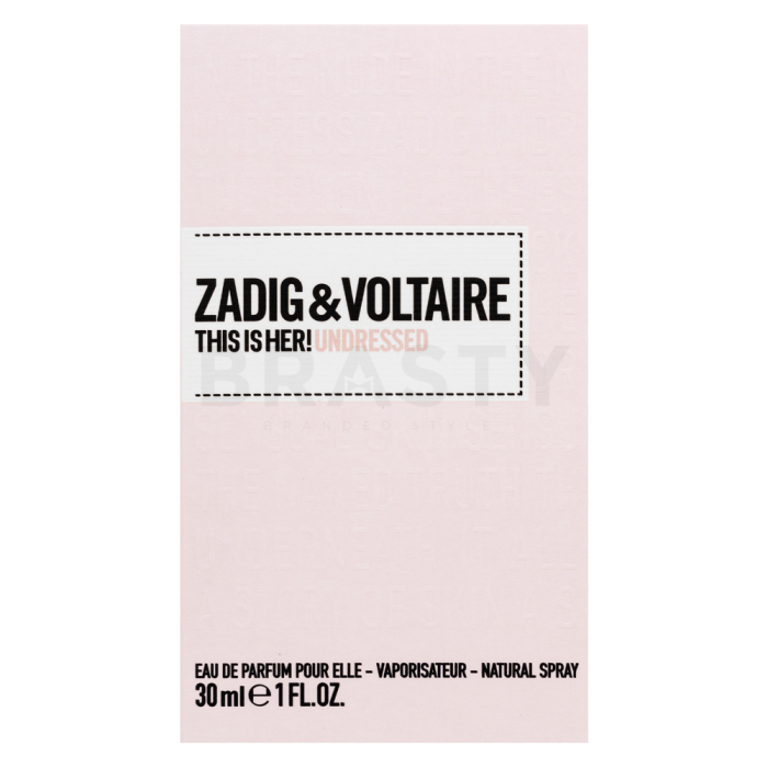 Zadig & Voltaire This Is Her! Undressed woda perfumowana dla kobiet 30 ml