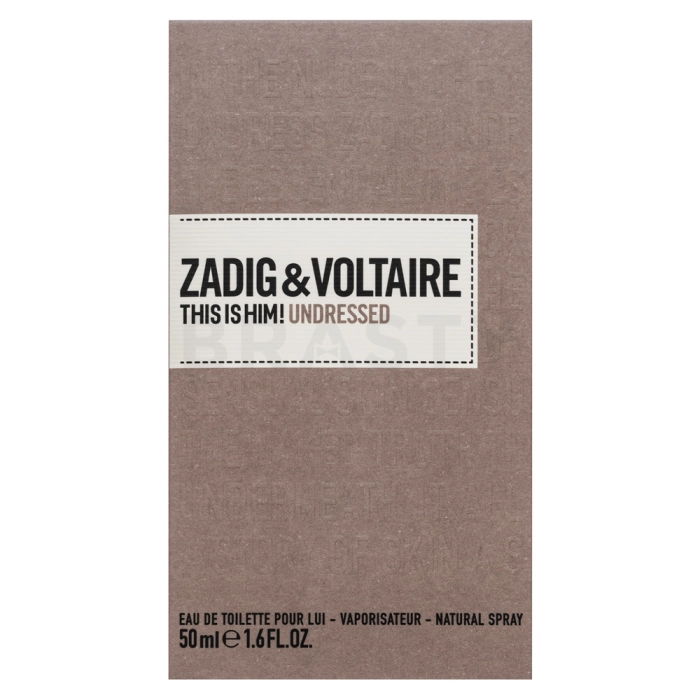 Zadig & Voltaire This Is Him! Undressed woda toaletowa dla mężczyzn 50 ml