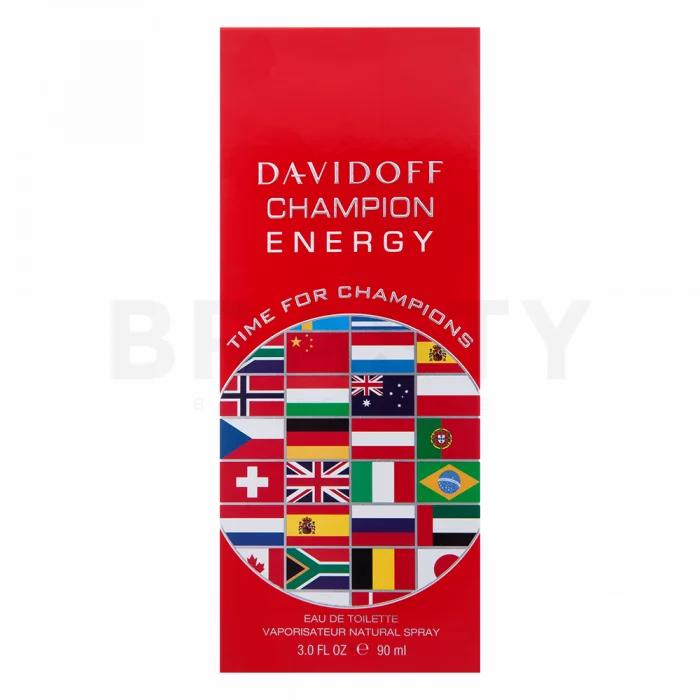 Davidoff Champion Energy Time for Champions Limited Edition Eau de Toilette da uomo 90 ml