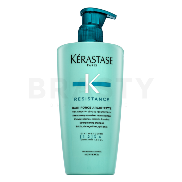 Kérastase Resistance Bain Force Architecte šampon pro poškozené vlasy 500 ml