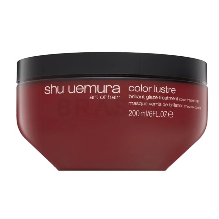 Shu Uemura Color Lustre Brilliant Glaze Treatment maska wzmacniająca dla połysku i ochrony farbowanych włosów 200 ml