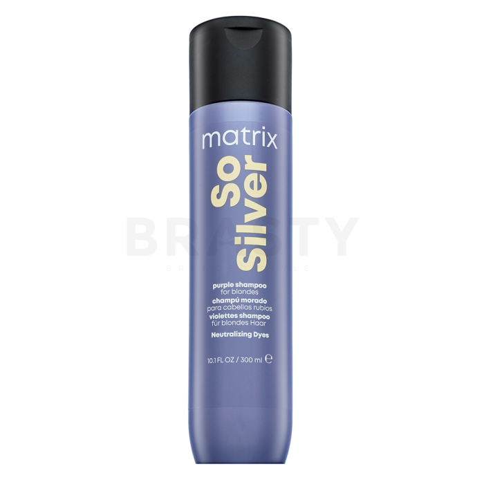 Matrix Total Results Color Obsessed So Silver Shampoo Shampoo für platinblondes und graues Haar 300 ml