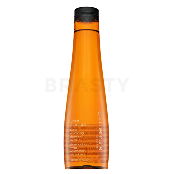Shu Uemura Urban Moisture Hydro-Nourishing Shampoo tápláló sampon vékony szálú volumen nélküli hajra 300 ml
