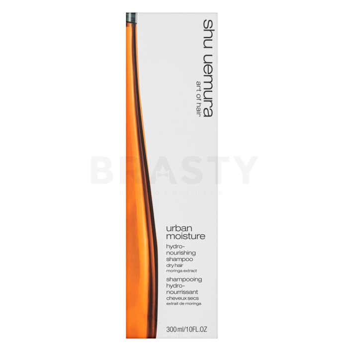 Shu Uemura Urban Moisture Hydro-Nourishing Shampoo tápláló sampon vékony szálú volumen nélküli hajra 300 ml
