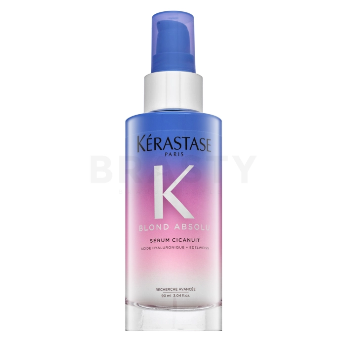 Kérastase Blond Absolu Serum Cicanuit zaščitni serum za platinasto blond in sive lase 90 ml