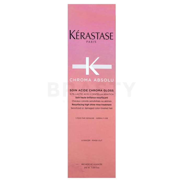 Kérastase Chroma Absolu Soin Acide Chroma Gloss verzorging zonder spoelen voor glans en bescherming van gekleurd haar 210 ml