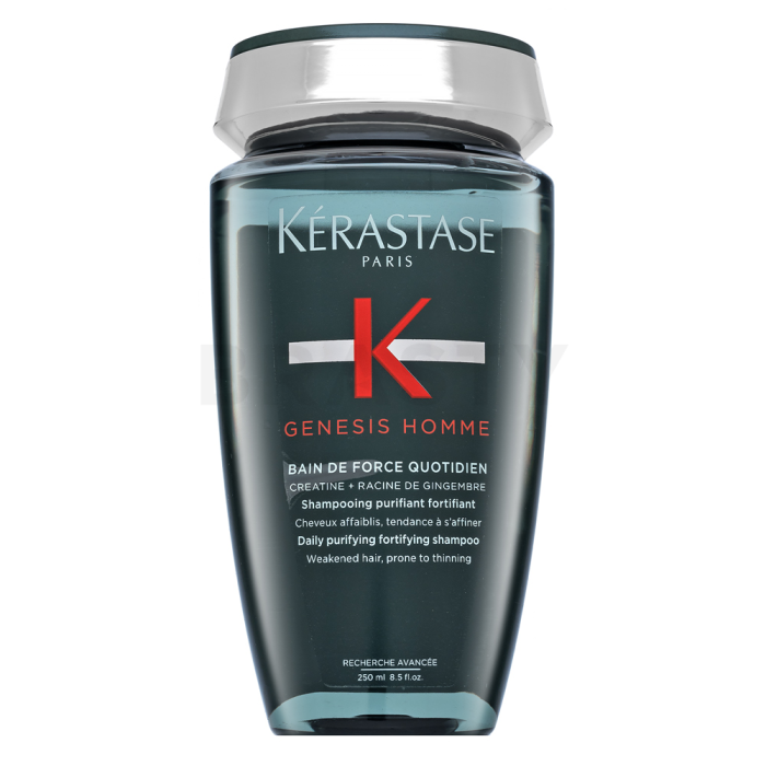 Kérastase Genesis Homme Bain De Force Quotidien укрепващ шампоан За уморена коса 250 ml