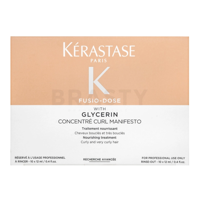 Kérastase Fusio-Dose Concentré Curl Manifesto hajkúra göndör hajra 10 x 12 ml