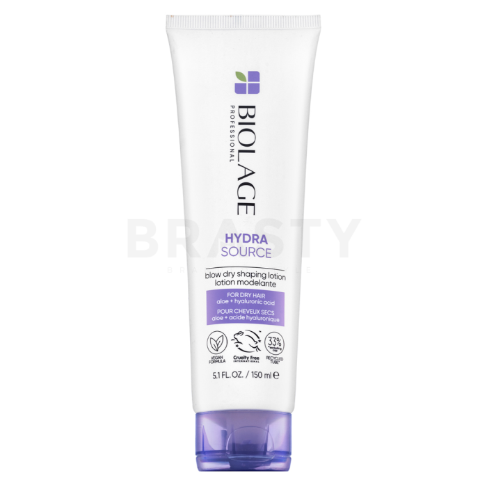 Matrix Biolage Hydrasource Blow Dry Shaping Lotion Crema para peinar Protector térmico para el cabello 150 ml