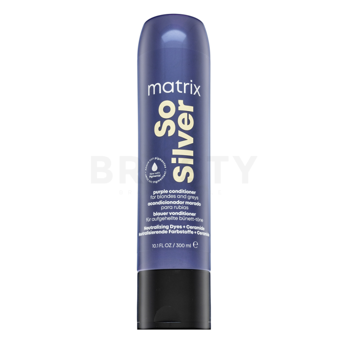 Matrix Total Results Color Obsessed So Silver Conditioner Conditioner für platinblondes und graues Haar 300 ml
