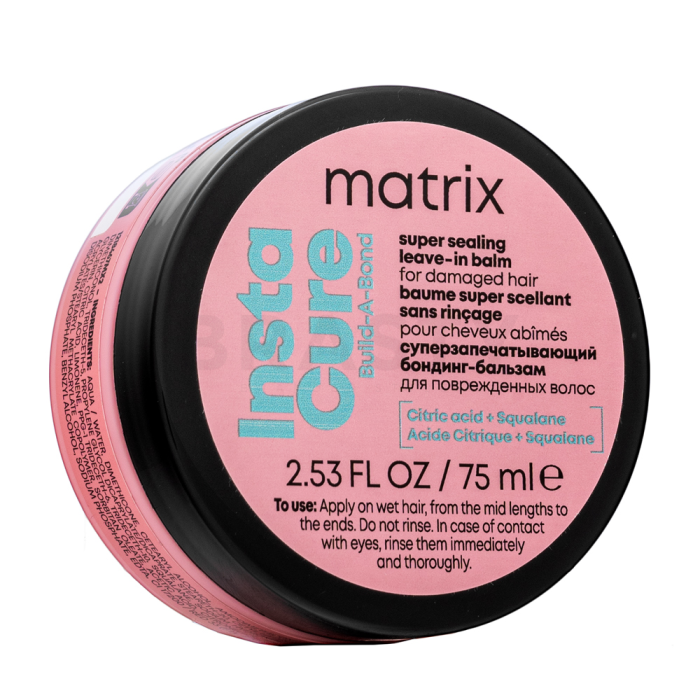 Matrix Total Results Insta Cure Build-A-Bond Leave-In Balm pflegender Balsam um die Haarfaser zu stärken 75 ml