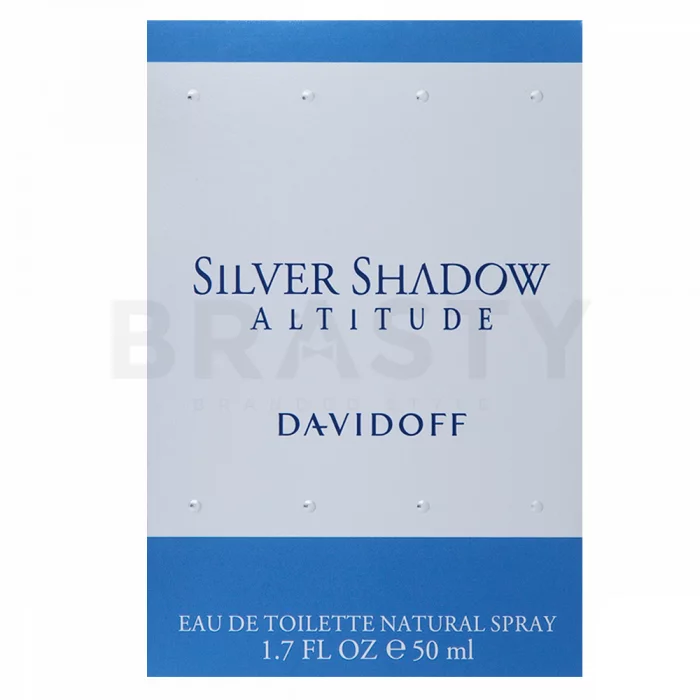 Davidoff Silver Shadow Altitude Eau de Toilette da uomo 50 ml