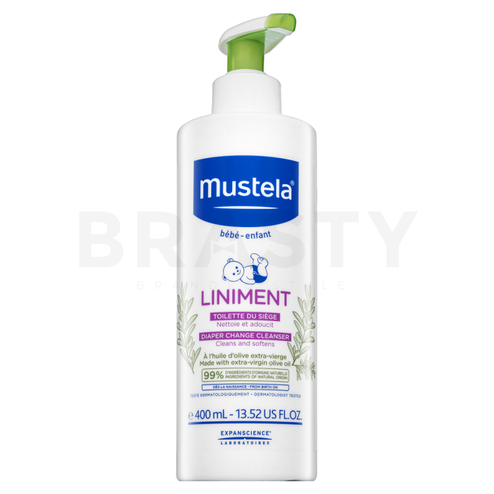 Mustela Bebé hidratantna krema za čišćenje Liniment 400 ml