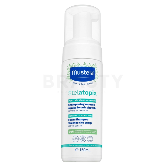 Mustela Bebé Stelatopia Foam Shampoo Shampoo für Kinder 150 ml