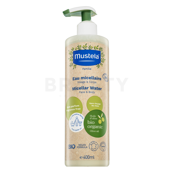 Mustela micelarna raztopina Organic Micellar Water 400 ml
