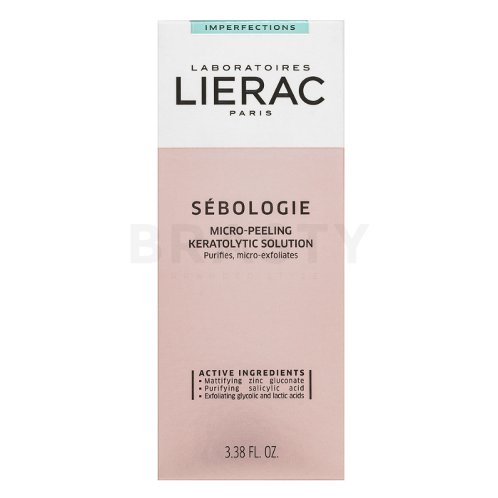 Lierac Sébologie čistící mléko Micro-Peeling Keratolytic Solution 100 ml
