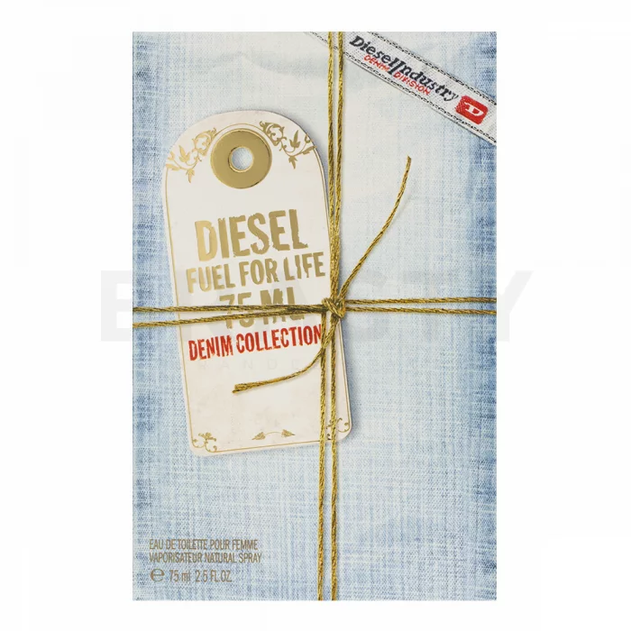 Diesel Fuel for Life Femme Denim toaletní voda pro ženy 75 ml
