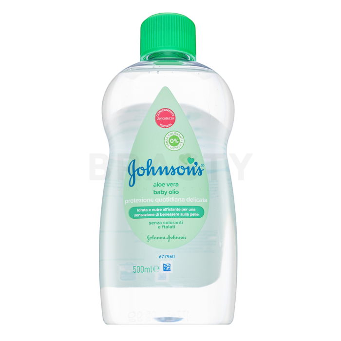 Johnson's Aloe Vera olej Baby Oil 500 ml